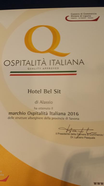 Hotel Bel Sit Alassio Dış mekan fotoğraf